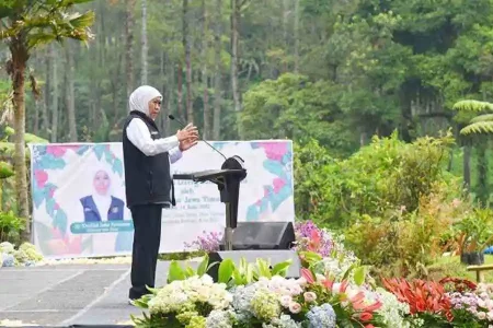 Agroforestri Kopi Lereng Gunung Arjuno Diresmikan, Ada Apa Saja? Gubernur Jawa Timur, Khofifah Indar Parawansa