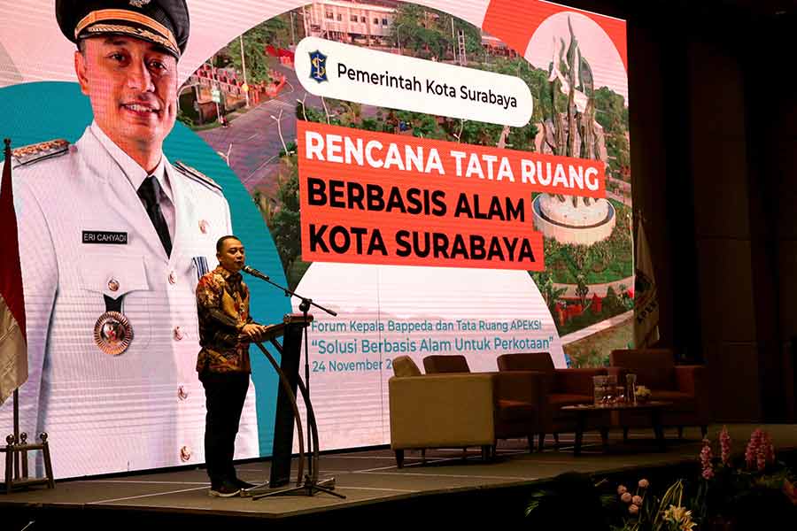 Wali Kota Surabaya Eri Cahyadi Sebut Bappeda Penentu Masa Depan Kota Eri Cahyadi