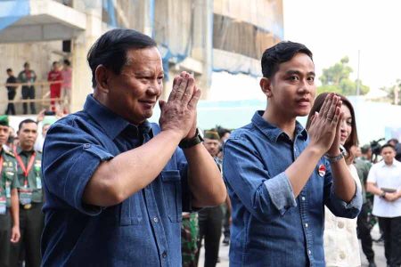 Pasangan capres dan cawapres, Prabowo Subianto-Gibran Rakabuming Raka