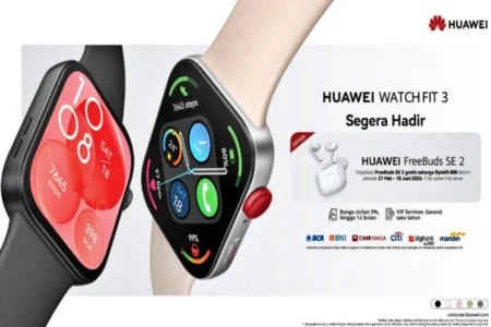 Huawei Siap Luncurkan HUAWEI WATCH FIT 3: Jam Tangan Pintar Bergaya dan Fungsional untuk Generasi Muda
