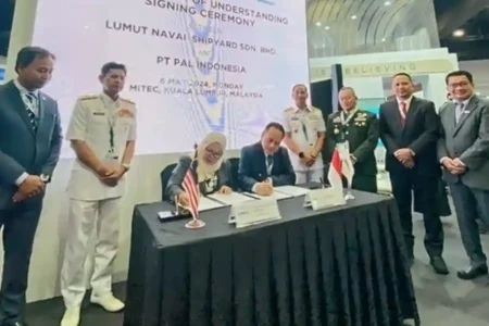 PT PAL Indonesia dan LUNAS Malaysia Sepakat Bermitra dalam DSA 2024 PT PAL Indonesia