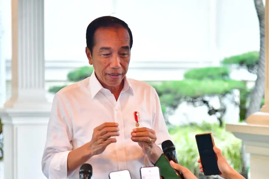 Presiden: Jangan Berjudi Baik Offline Maupun Online, Lebih Baik Uangnya Ditabung! Presiden Jokowi di Istana Merdeka, Jakarta (foto: Dok BPMI Setpres)
