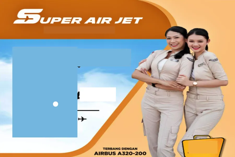 Super Air Jet Pindah ke Terminal 2E Bandara Soekarno-Hatta untuk Penerbangan Jakarta-Bali! Super Air Jet