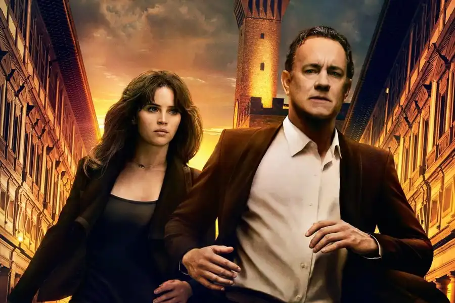 Inferno (2016), Saat Tom Hanks Berpacu Cegah Wabah Menular yang Mengancam Dunia Aksi Tom Hanks dan Felicity Jones dalam Inferno (2016)