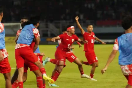Raih kemenangan, Garuda Nusantara siap melaju melawan Thailand pada Senin (29/7/2024) besok (foto: Dok PSSI)