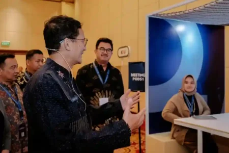 Menparekraf Sandiaga Uno saat menghadiri WICF II di Ritz-Carlton Jakarta