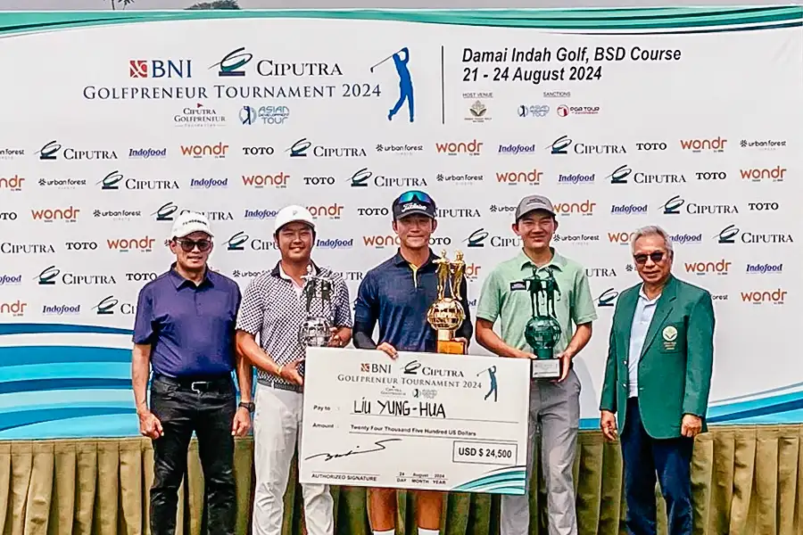 BNI-Ciputra Ajak Pegolf Indonesia Cetak Prestasi di Kancah Internasional Gelaran BNI Ciputra Golfpreneur Tournament Asian Development Tour 2024