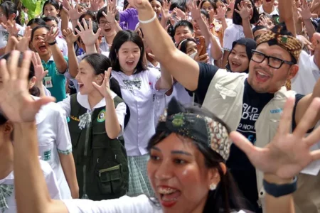 Pelajar Surabaya Kampanyekan Pencegahan Kekerasan di Dunia Digital