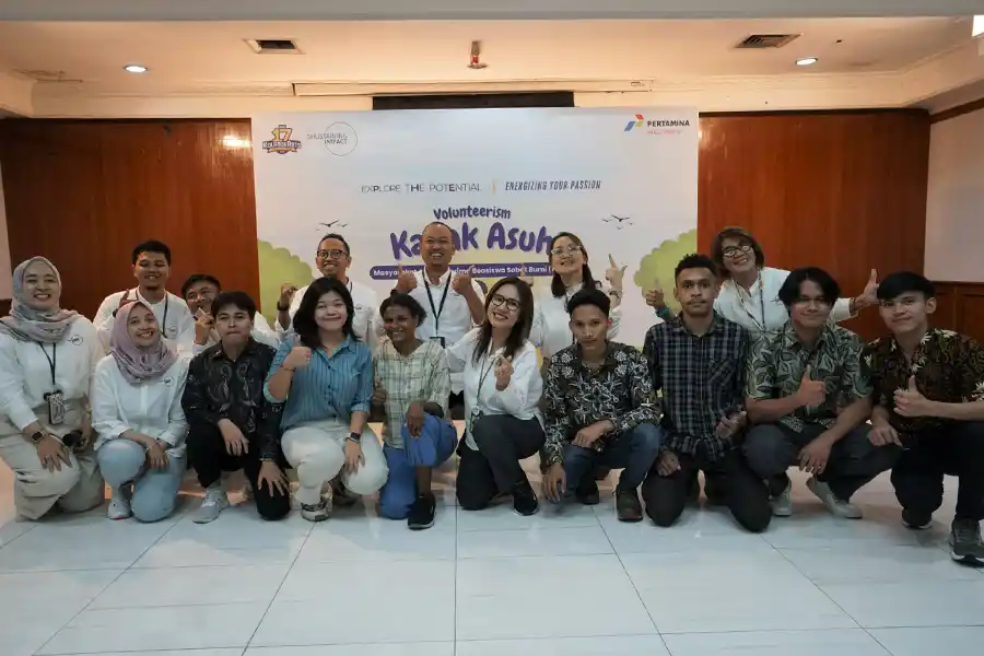 PHE Luncurkan Program Volunteerisme Kakak Asuh untuk Masyarakat Adat Penerima Beasiswa Sobat Bumi Gelaran Lunch Talk Program Perwira Volunteerism Kakak Asuh MASOBI