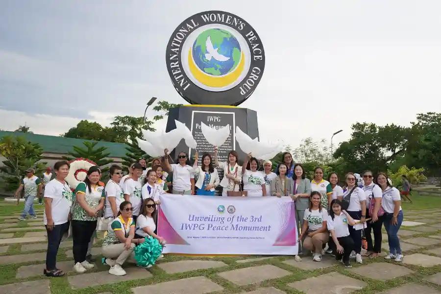 Third IWPG Peace Monument Unveiled in the Philippines iwpg