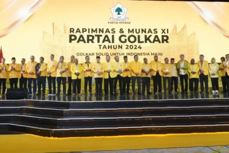 Rapimnas Tercepat dalam Sejarah Golkar, Bahlil Lahadalia jadi Calon Tunggal Ketua Umum Rapat Pimpinan Nasional (Rapimnas) Partai Golkar di Jakarta Convention Center Senayan, Jakarta