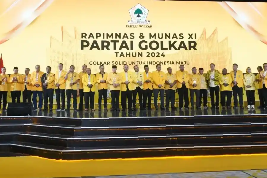 Rapimnas Tercepat dalam Sejarah Golkar, Bahlil Lahadalia jadi Calon Tunggal Ketua Umum Rapat Pimpinan Nasional (Rapimnas) Partai Golkar di Jakarta Convention Center Senayan, Jakarta