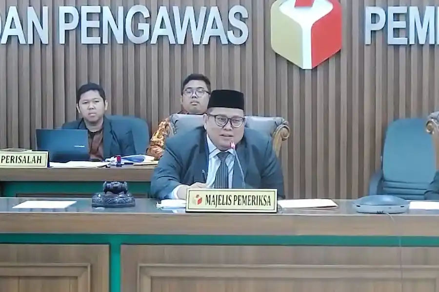 Bawaslu Kabulkan Dua Permohonan Pelapor Terkait Penggantian Calon Anggota DPR Ketua Majelis Sidang, Rahmat Bagja
