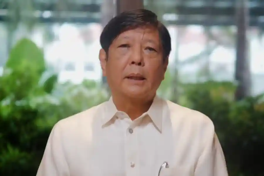 Polri Tangkap Alice Guo di Indonesia, Presiden Filipina Pastikan Proses Hukum Sesuai Aturan Tangkapan layar video Presiden Filipina Ferdinand R Marcos Jr, saat memberikan pernyataan terkait penangkapan Alice Guo