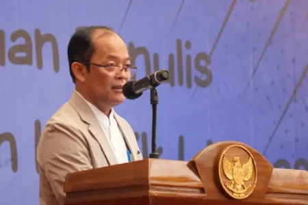 Badan Bahasa Gelar Pertemuan Penulis Komik untuk Bangkitkan Minat Baca Anak Sekretaris Badan Bahasa, Hafidz Muksin