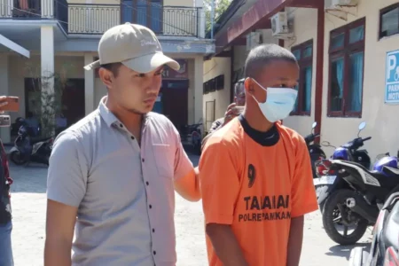 MR, pelaku pencabulan pada anak tiri di Pamekasan
