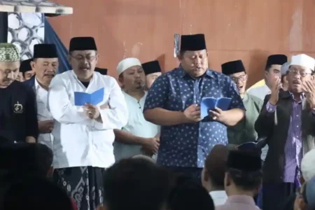 Polres Pamekasan Gelar Ngopi Ngaji Trotoar Lentera Katandur Cooling System Jelang Pilkada 2024