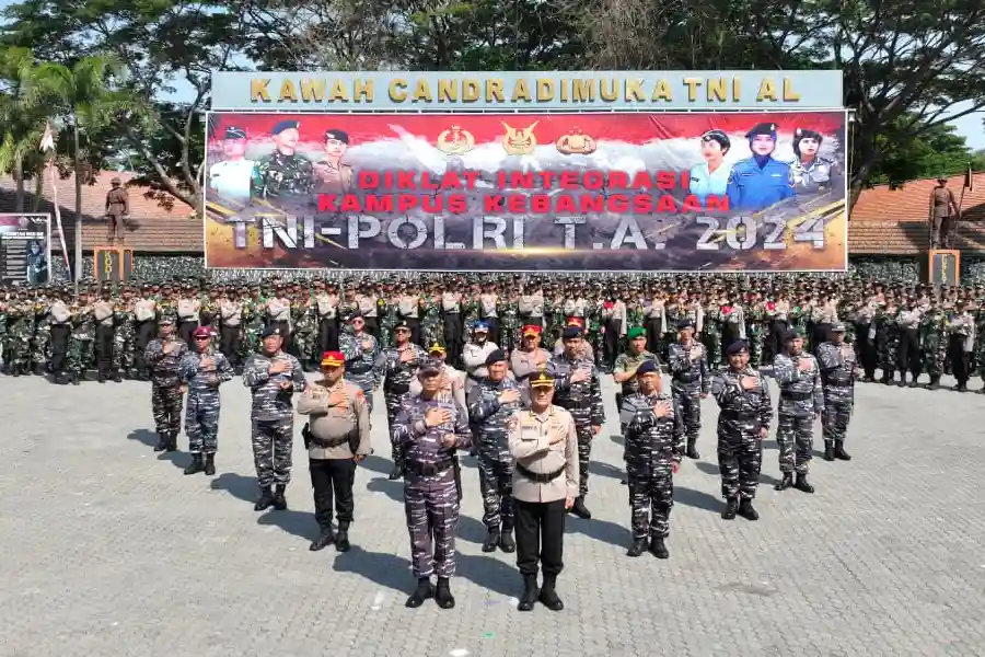 Diklat Integrasi Bintara TNI-Polri 2024 Diharap Pererat Silaturahmi Antar Siswa