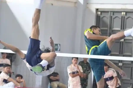 Sulsel dan Jatim Lolos ke Final Sepak Takraw Double Event Putra di PON XXI Aceh-Sumut
