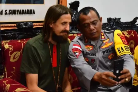 Pilot Susi Air, Philip, setelah bebas dari sandera KKB Egianus Kogoya di wilayah Nduga.