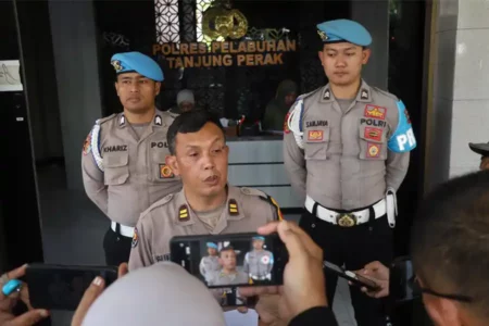 Polres Pelabuhan Tanjung Perak Berhasil Tangkap Pengedar Narkoba di Operasi Tumpas Kasihumas Iptu Suroto