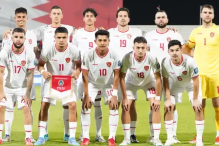 Babak Pertama: Indonesia Tertinggal 2-0 dari China di Kualifikasi Piala Dunia 2026