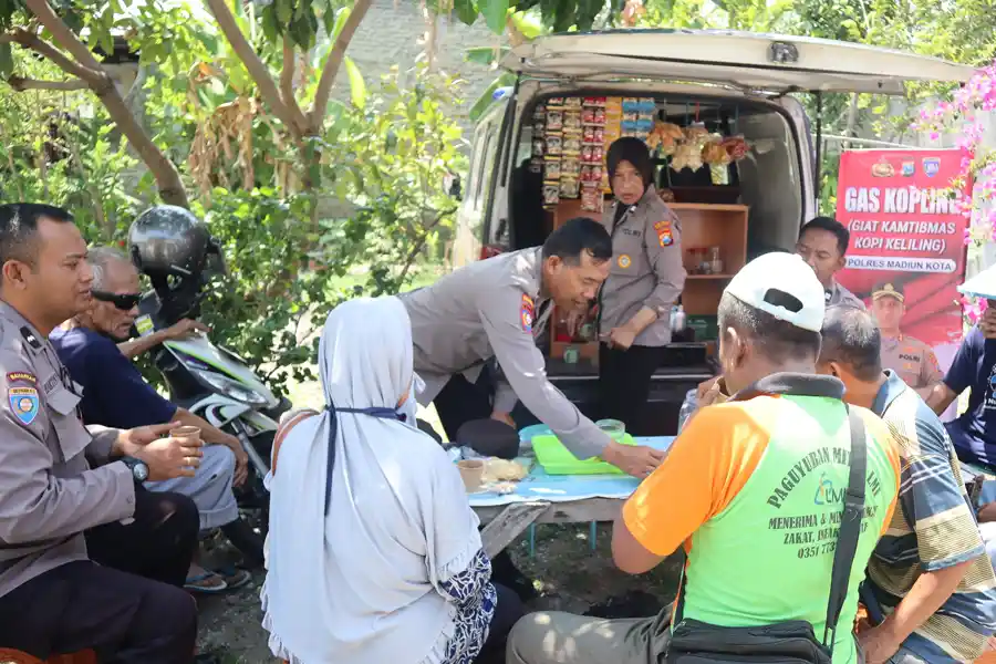 Polres Madiun Kota Gelar Gas Kopling untuk Wujudkan Pilkada 2024 Damai