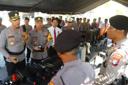 Polres Magetan Pastikan Kesiapan Kendaraan Dinas untuk Pengamanan Pilkada 2024