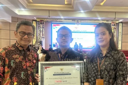 Pertamina Hulu Kalimantan Timur Raih Penghargaan atas Program Pencegahan Stunting PT Pertamina Hulu Kalimantan Timur
