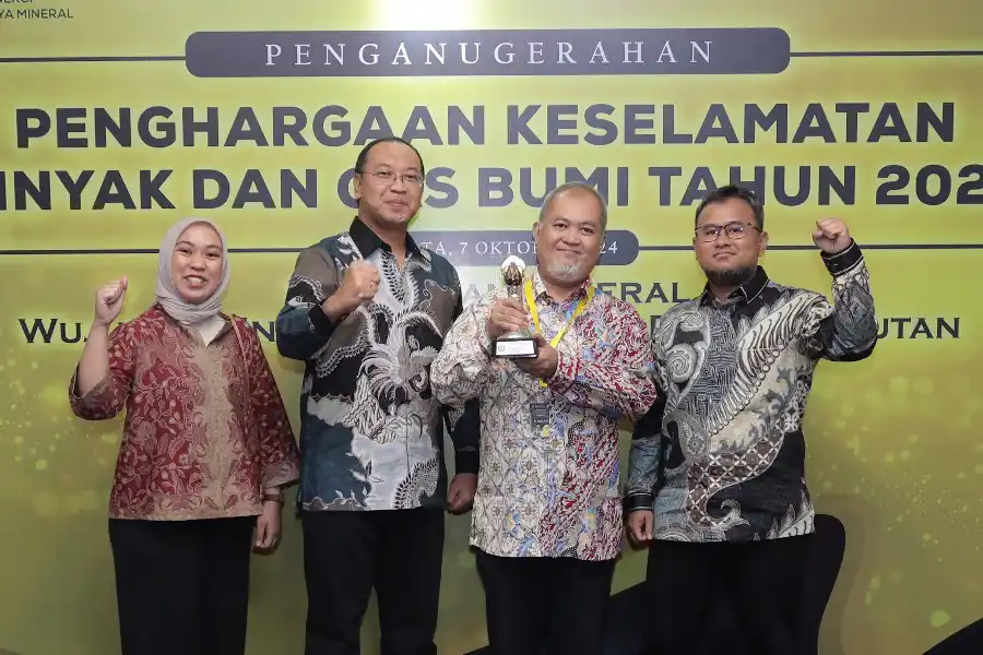 Badak LNG Raih Penghargaan Patra Nirbhaya 2024 atas Penerapan Budaya SHEQ