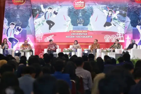 Acara LAPOR! Goes To Campus di Universitas Negeri Yogyakarta (UNY), Sleman