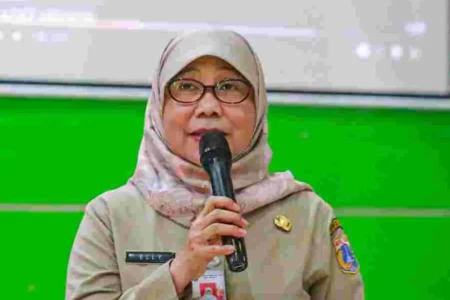 Pelaksana Tugas (Plt.) Asisten Kesejahteraan Rakyat Sekretaris Daerah Provinsi DKI Jakarta Suharini Eliawati