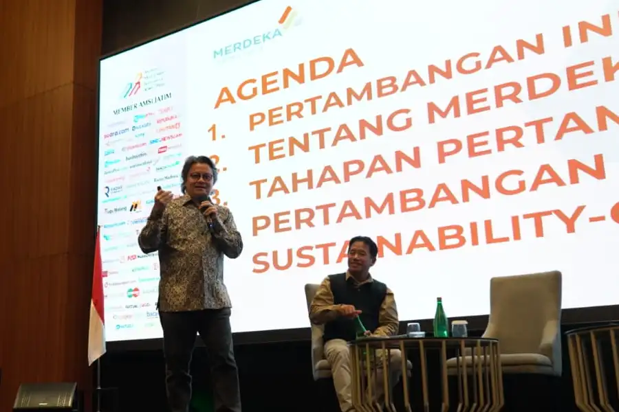 Tom Malik: Bisnis Pertambangan Harus Mensejahterakan Masyarakat Tom Malik, Manajer Komunikasi Merdeka Copper Gold (MDKA)