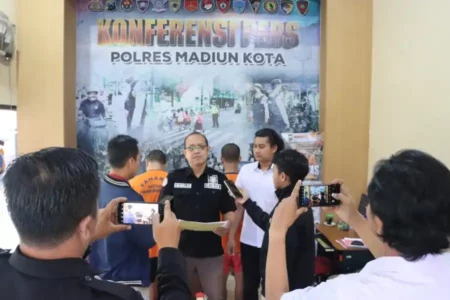 Polres Madiun Kota Tangkap 3 Tersangka Kasus Sabu, Barang Bukti 1,06 Gram Diamankan
