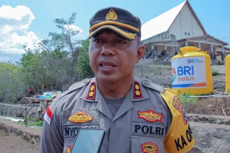Kapolres Flores Timur, Nusa Tenggara Timur (NTT), AKBP I Nyoman Putra Sandita (foto: Dok Pusat Informasi Erupsi Lewotobi)