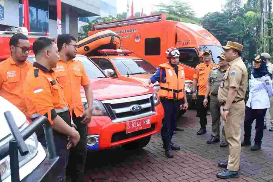 Antisipasi Cuaca Ekstrem, Pemkot Jakarta Timur Gelar Kesiapsiagaan Bencana