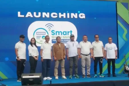 Peluncuran Meter Air Pintar untuk mendukung program Surabaya sebagai Smart City. Inovasi ini diluncurkan bertepatan dengan Hari Jadi ke-48 PDAM