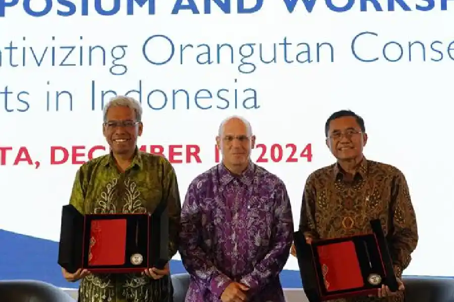 Amerika Serikat dan Indonesia Perkuat Kolaborasi Konservasi Orangutan Pembukaan Simposium dan Lokakarya Orangutan: Mendorong Upaya Konservasi Orangutan di Indonesia. (foto: Dok USAID)