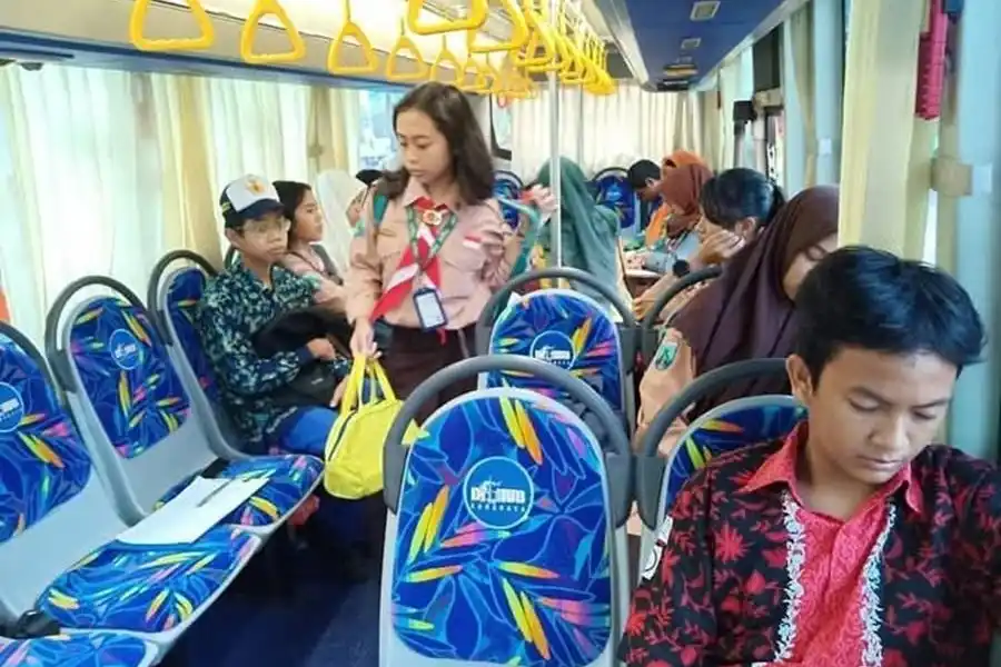 Pemkot Surabaya Tingkatkan Transportasi Ramah Anak, Dishub Rencana Tambah Bus Sekolah Layanan transportasi bus sekolah ramah anak di Surabaya