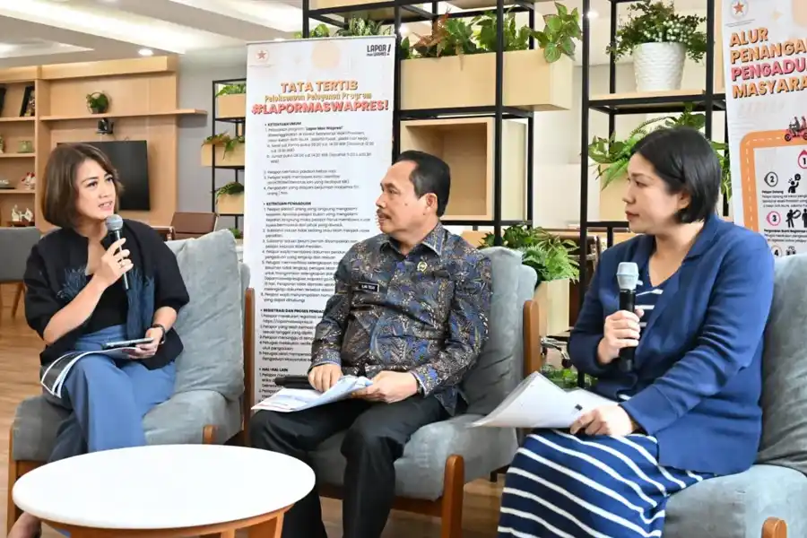 Lapor Mas Wapres: Solusi Cepat Aduan Pertanahan untuk Masyarakat (foto: Dok BPMI Sekretariat Wakil Presiden)