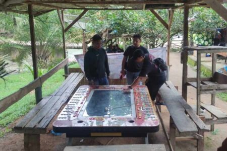 Mesin gelper yang berhasil diamankan Unit Opsnal Jatanras Polres Simalungun (foto: Dok Humas Polri)