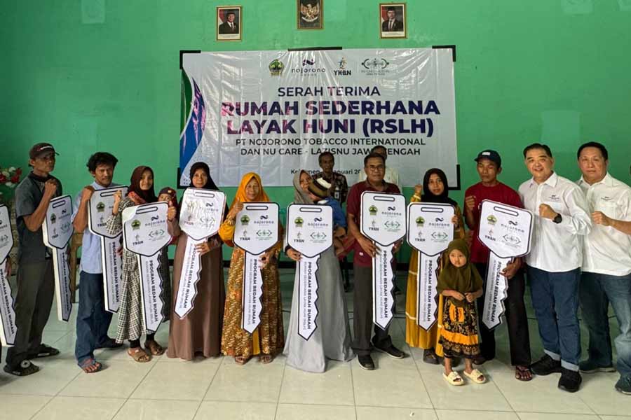 Nojorono bersama LazizNu Turut Dukung Program RSLH PemProv Jawa Tengah di Kebumen