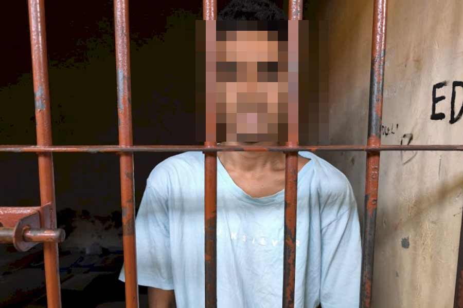 Sempat Viral di Media Sosial, Berkas Kasus Pencabulan Anak Siap Dilimpahkan ke Kejaksaan EN (21), tersangka kasus pencabulan dan persetubuhan terhadap anak di bawah umur