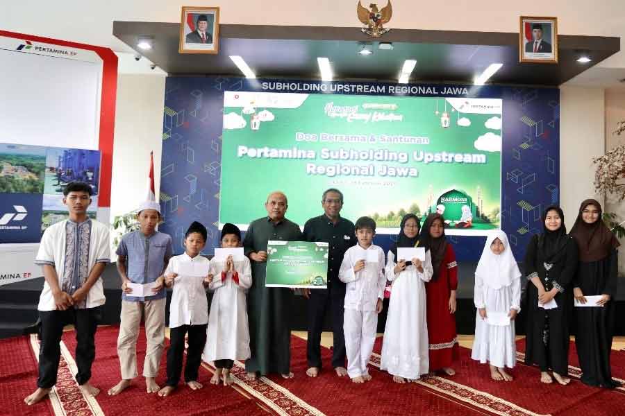 Sambut Ramadan, Regional Jawa Subholding Upstream Pertamina Berbagi Kebahagiaan