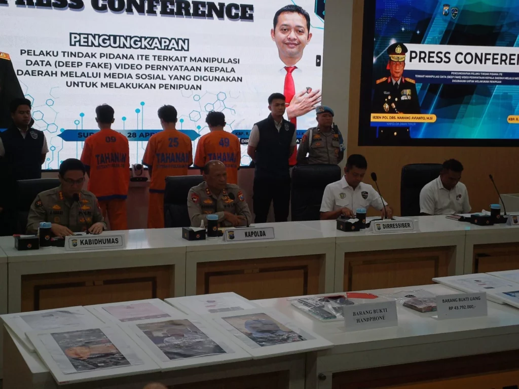 Polda Jatim Bongkar Sindikat Video Hoaks Jualan Motor Murah Gunakan AI, Raup Rp87 Juta