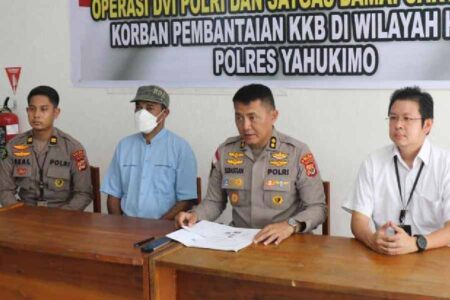 16 Jenazah Korban KKB di Yahukimo Berhasil Diidentifikasi Tim DVI Polri Seluruh 16 jenazah korban KKB di Yahukimo berhasil diidentifikasi oleh Tim DVI Polri. Proses diselesaikan dengan profesional