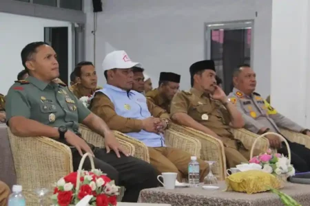 Letkol Inf Faurizal Noerdin hadiri peluncuran Koperasi Merah Putih serentak oleh Presiden Prabowo untuk memperkuat ketahanan pangan dan ekonomi rakyat.
