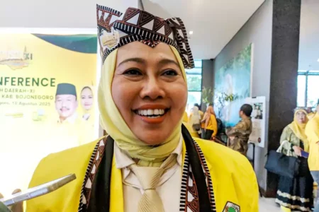 Mantan Ketua DPD Partai Golkar Bojonegoro Mitro'atin.