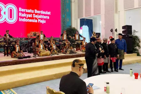 Damar art tampilkan musik Banyuwangi di Istana Negara.