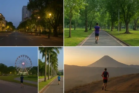 Spot Lari di Jatim (ilustrasi)